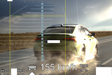 Zběsilý řidič uháněl po silnici na Znojemsku rychlostí 155 km/h. Nevšiml si, že předjíždí policisty